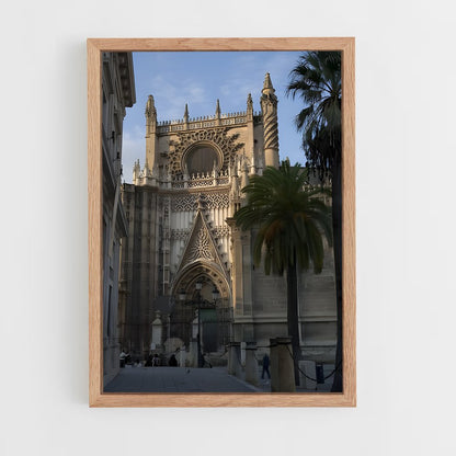 ap-seville cathedral-1 cadre Bois clair
