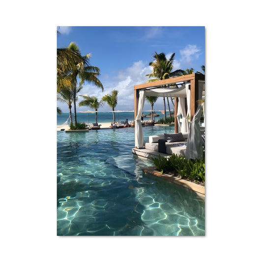 Poster Oasis des Seychelles