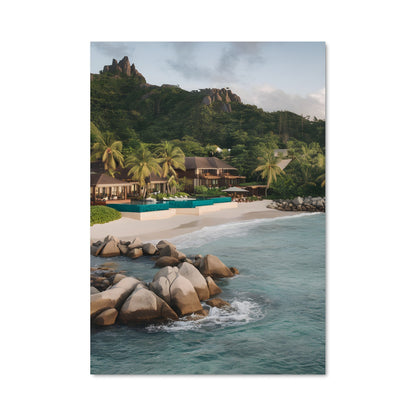 Poster Roche des Seychelles