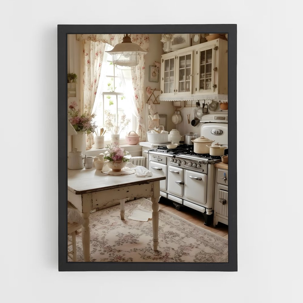 ap-shabby chic-11 cadre Noir