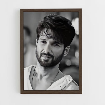 ap-shahid kapoor-10 cadre Bois foncé
