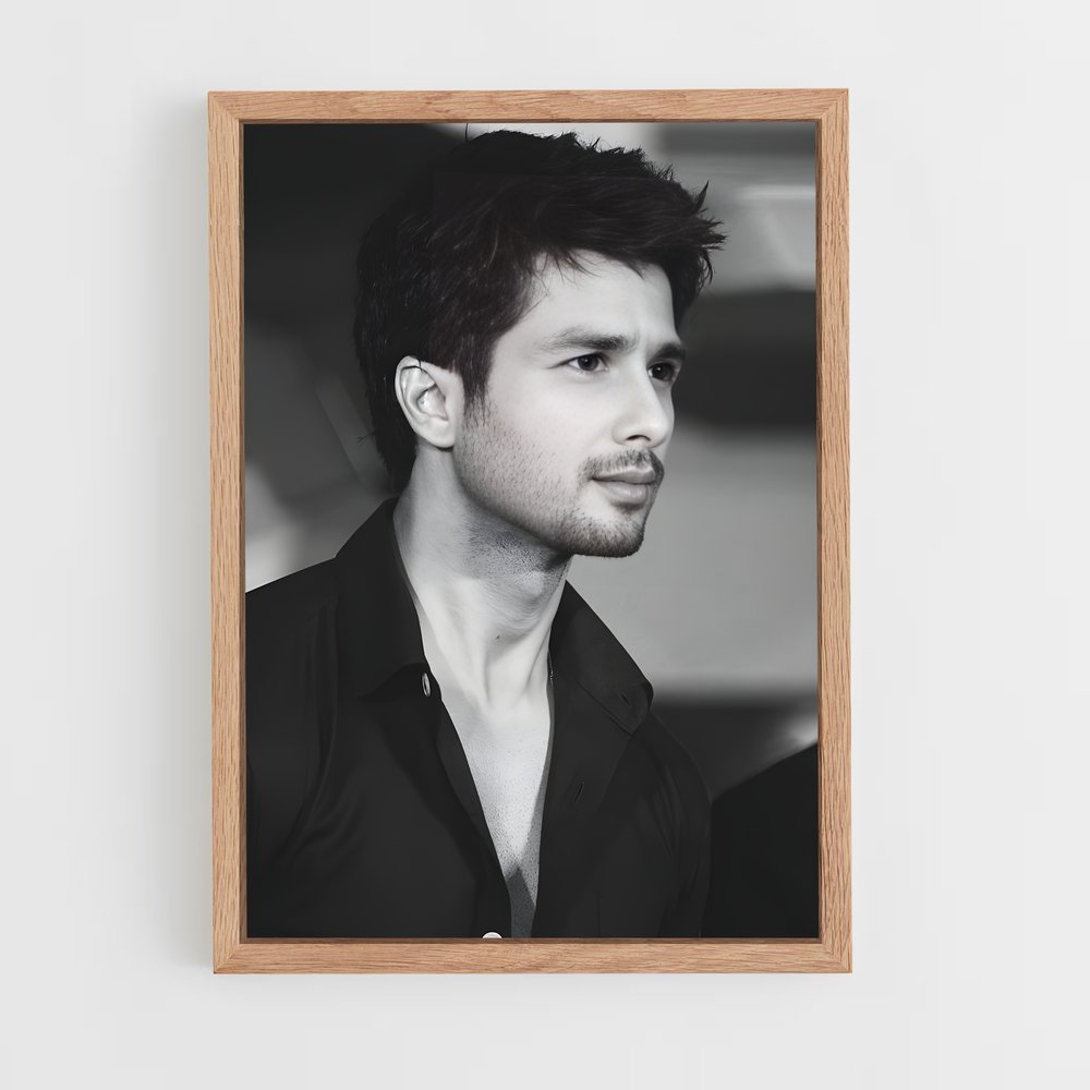 ap-shahid kapoor-4 cadre Bois clair