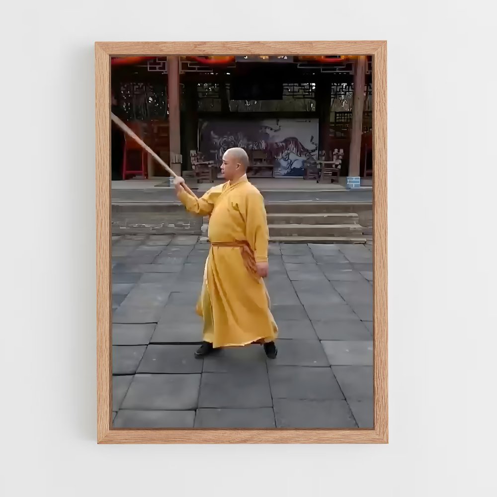 ap-shaolin temple-7 cadre Bois clair