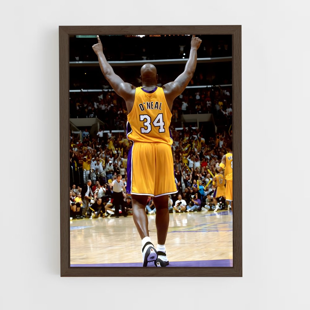 ap-shaquille o'neal-3 cadre Bois foncé