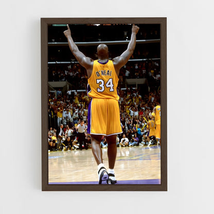ap-shaquille o'neal-3 cadre Bois foncé