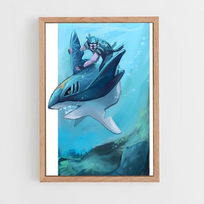ap-sharpedo-3 cadre Bois clair