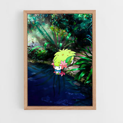 ap-shaymin-1 cadre Bois clair