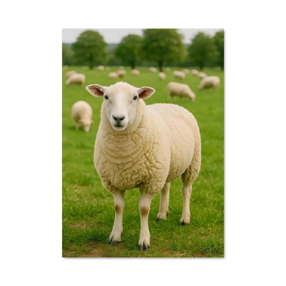 Poster Mouton Épicurien