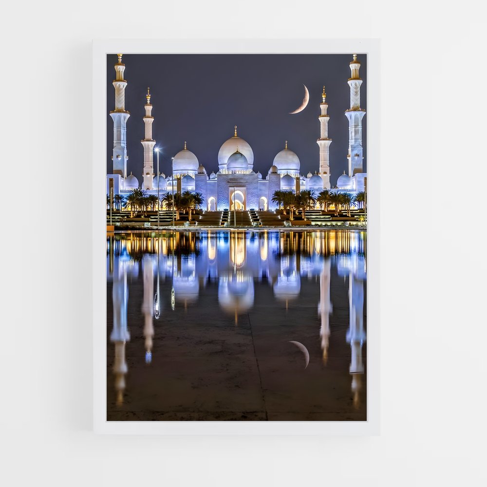 ap-sheikh zayed mosque-2 cadre Blanc