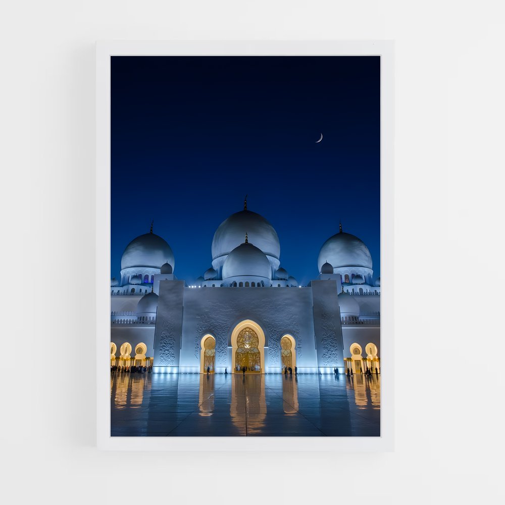ap-sheikh zayed mosque-8 cadre Blanc