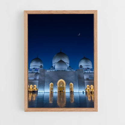 ap-sheikh zayed mosque-8 cadre Bois clair