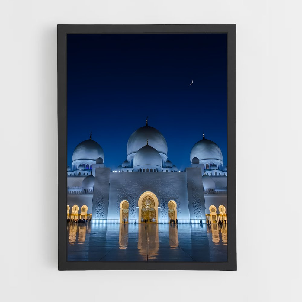 ap-sheikh zayed mosque-8 cadre Noir