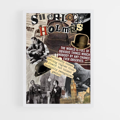 ap-sherlock holmes-4 cadre Blanc