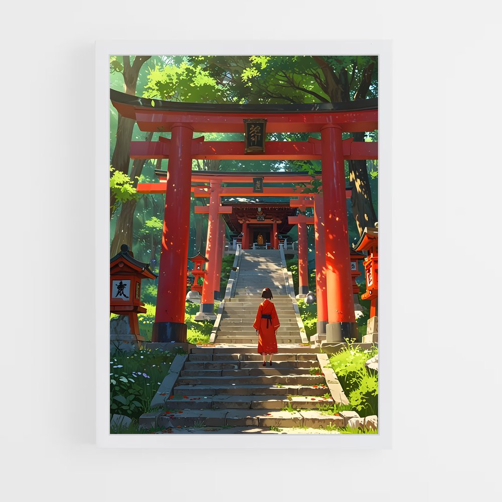 ap-shinto shrine-3 cadre Blanc