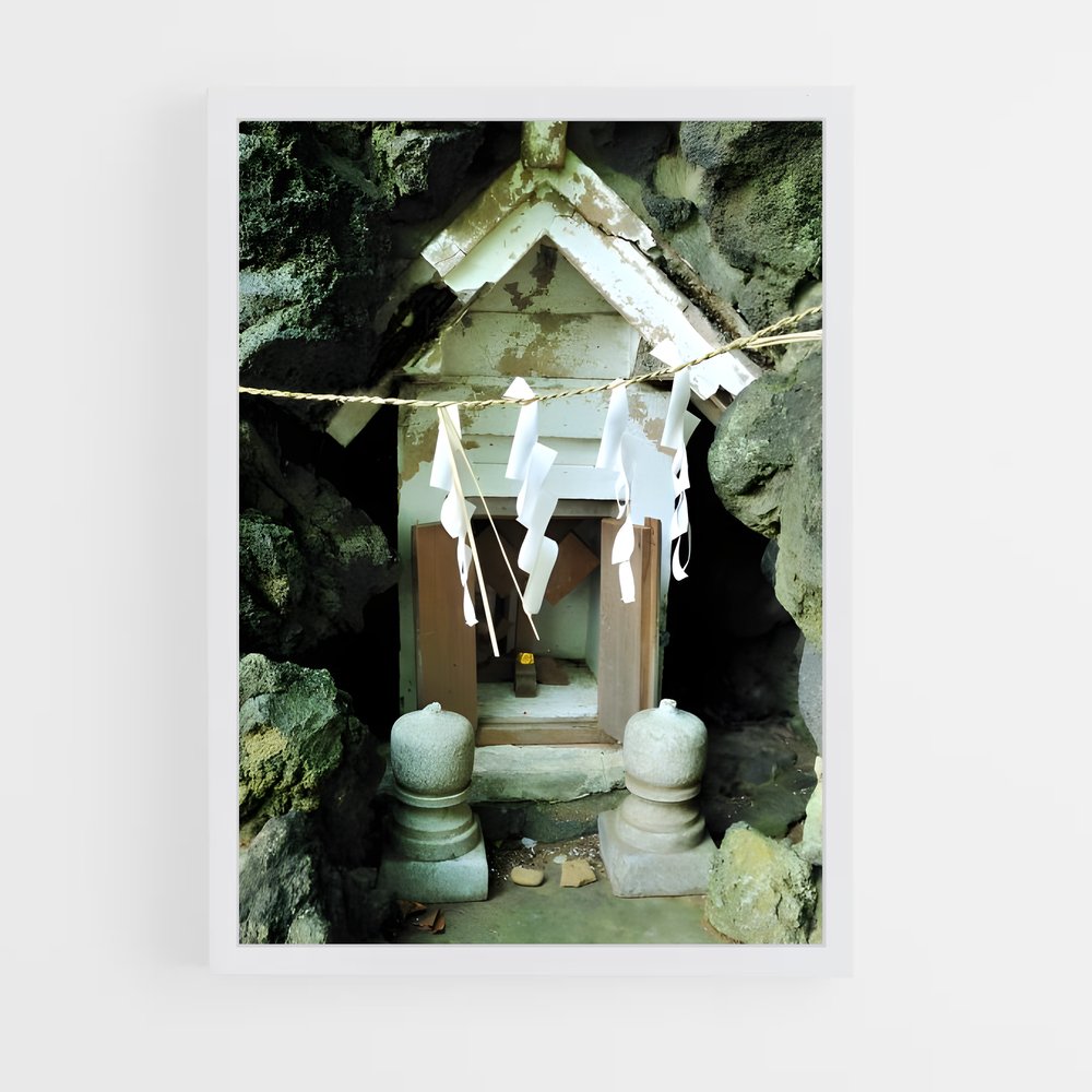 ap-shinto shrine-4 cadre Blanc