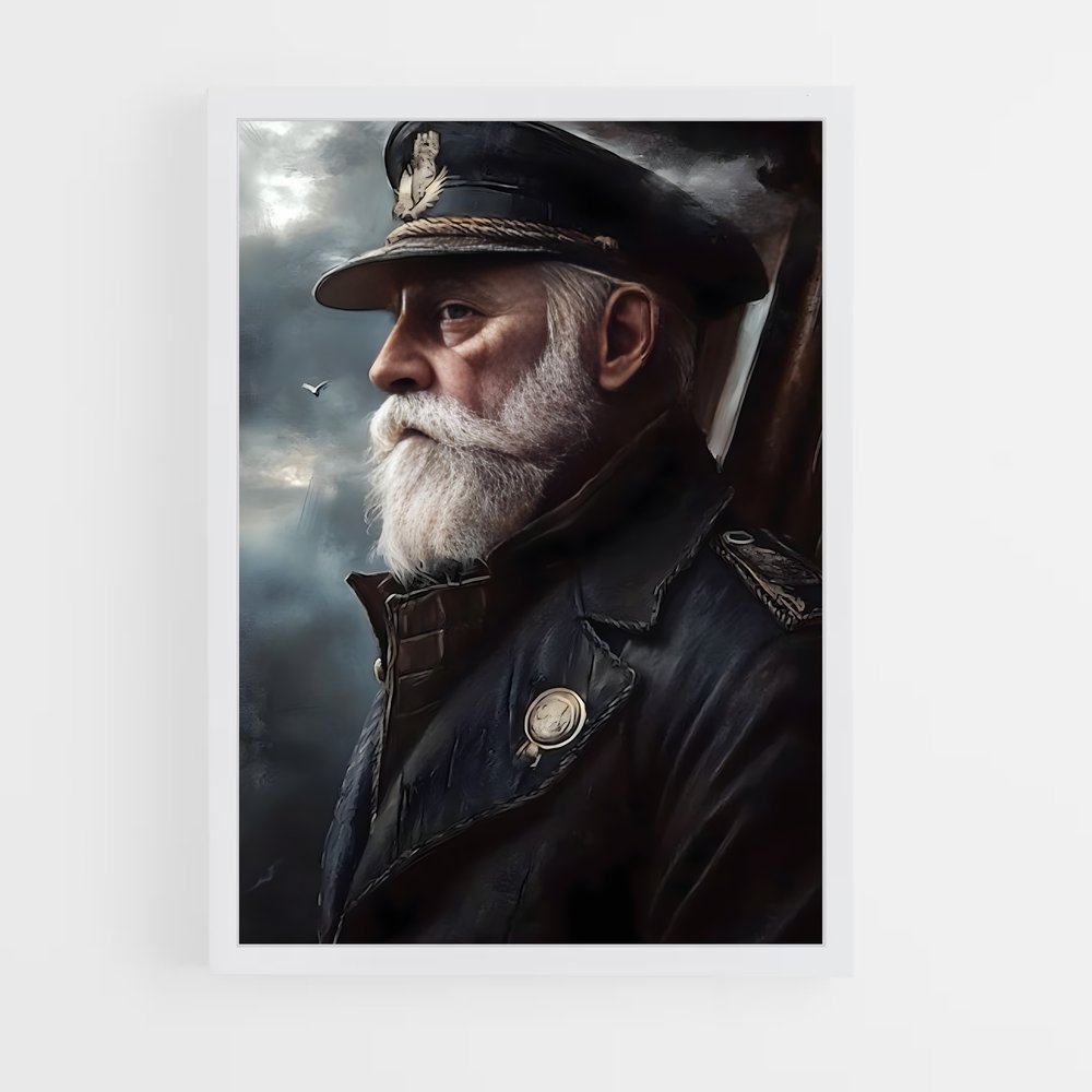 ap-ship captain-1 cadre Blanc