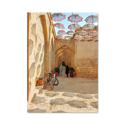 Poster Ciel d'Umbrelles