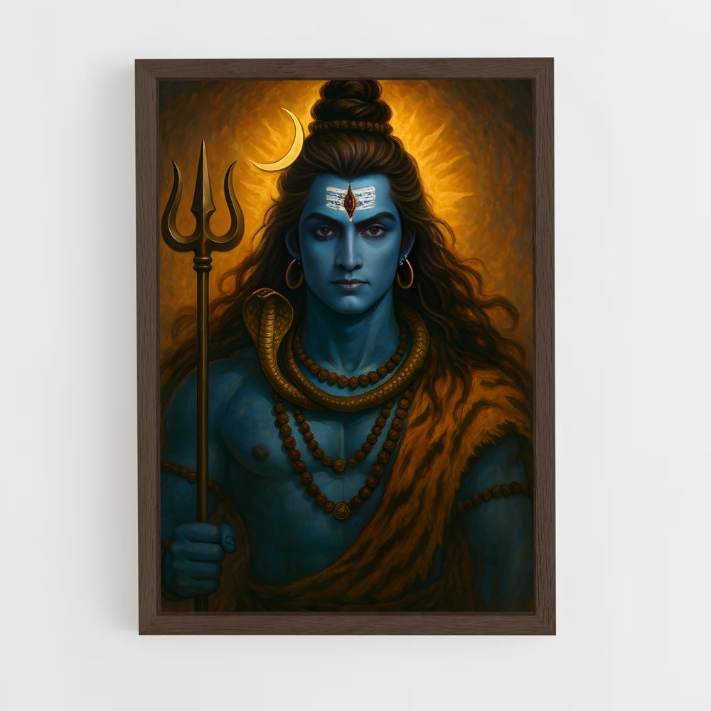 ap-shiva-6 cadre Bois foncé