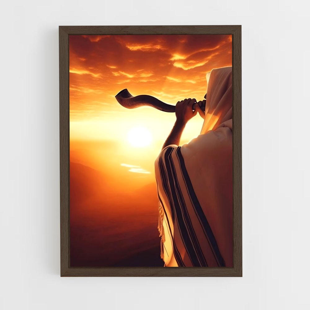 ap-shofar-1 cadre Bois foncé