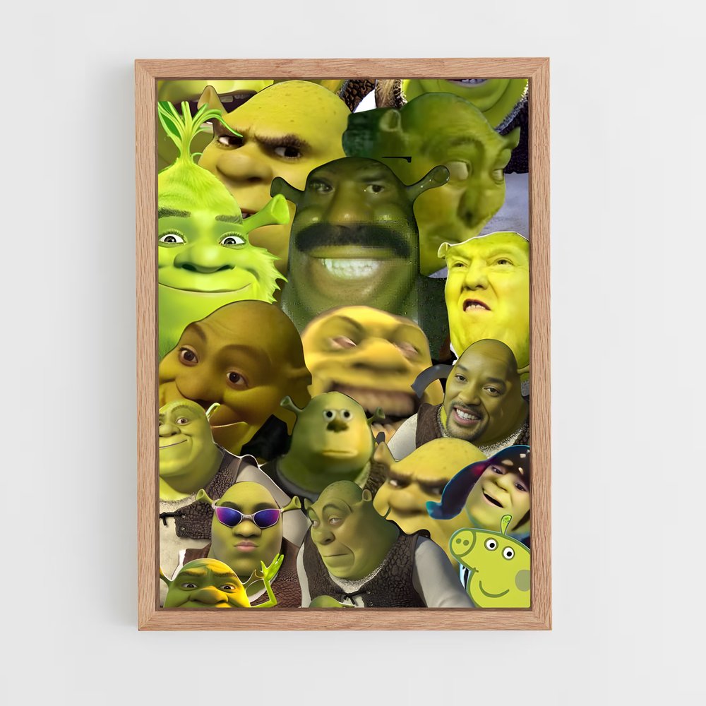ap-shrek-3 cadre Bois clair