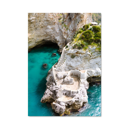 Poster Escaliers Vers les Caves