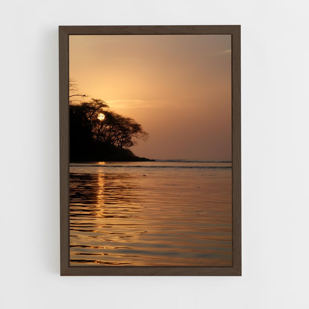 ap-sierra leone-10 cadre Bois foncé