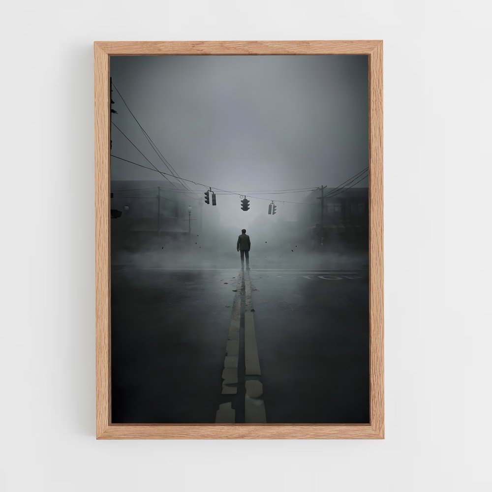 ap-silent hill-2 cadre Bois clair