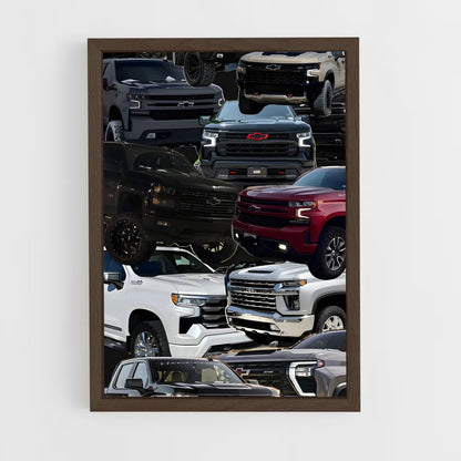 ap-silverado-3 cadre Bois foncé