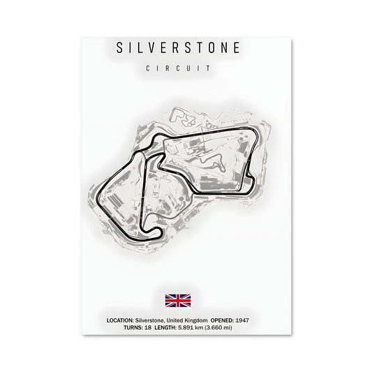 Poster Silverstone Speed