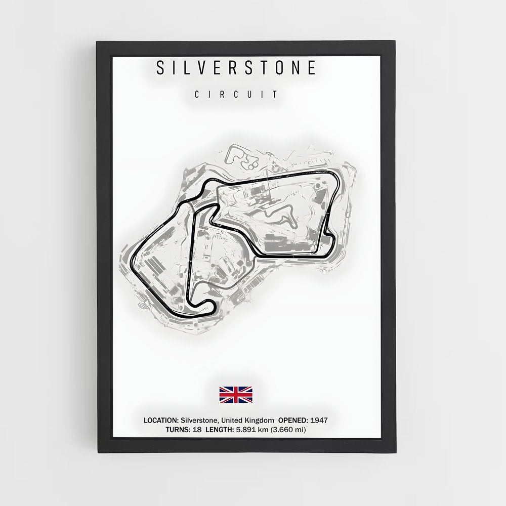 ap-silverstone circuit uk-1 cadre Noir