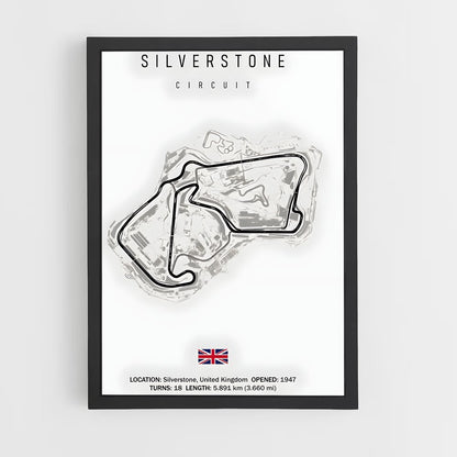 ap-silverstone circuit uk-1 cadre Noir