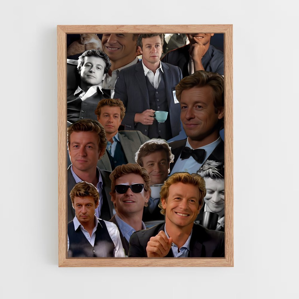 ap-simon baker-1 cadre Bois clair