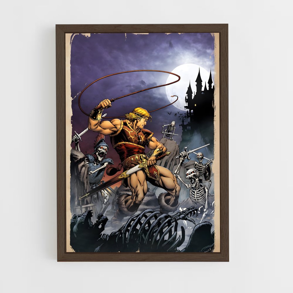 ap-simon belmont-2 cadre Bois foncé