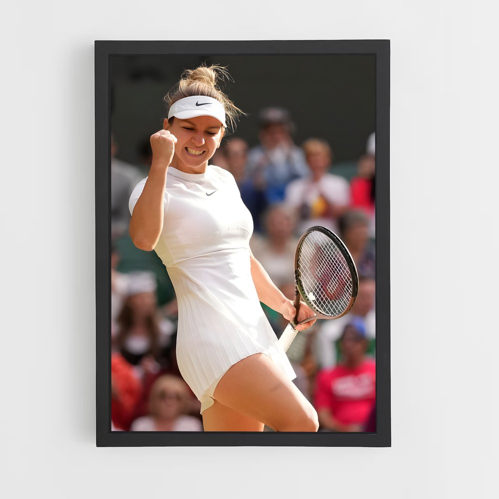 ap-simona halep-1 cadre Noir