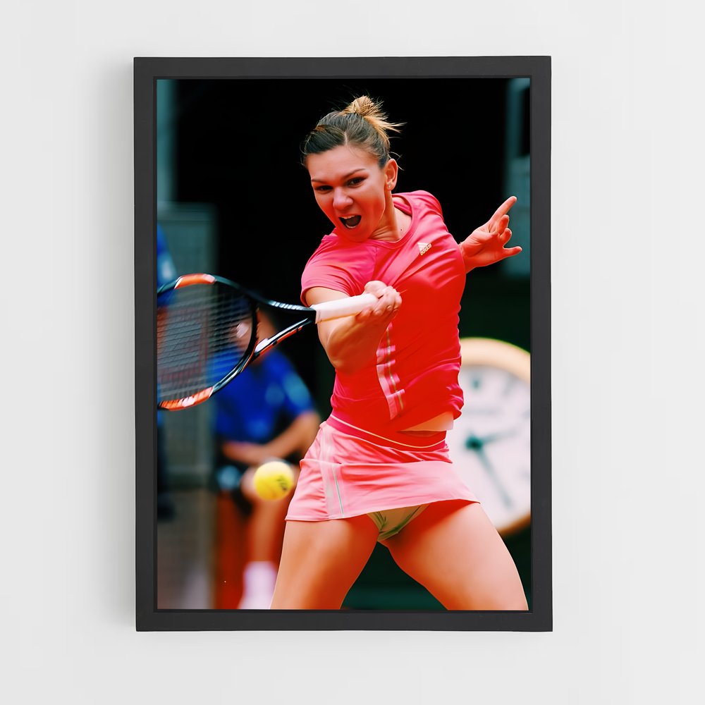 ap-simona halep-7 cadre Noir