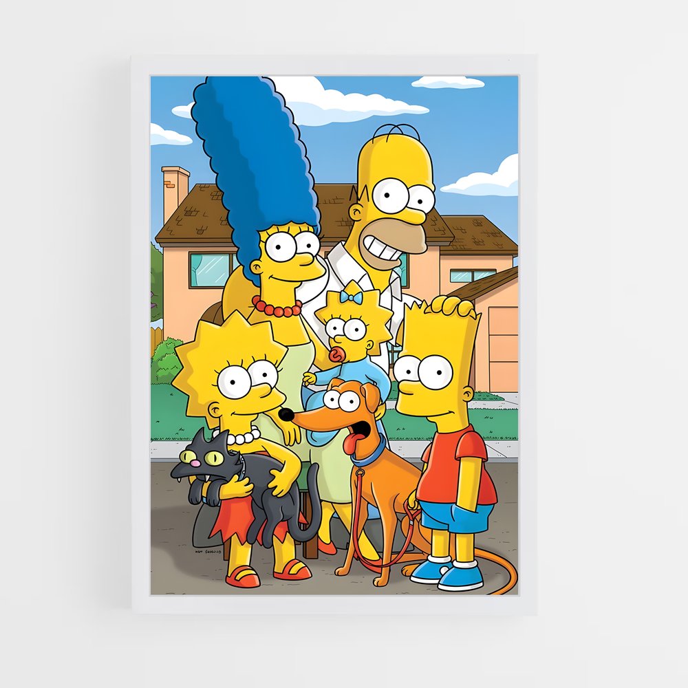 ap-simpsons-1 cadre Blanc
