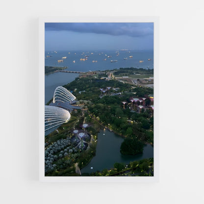 ap-singapore city-7 cadre Blanc