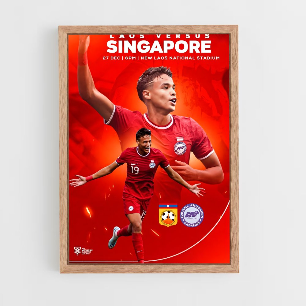 ap-singapore national football team-1 cadre Bois clair