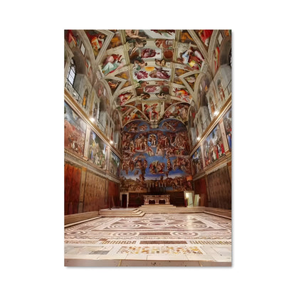 Poster Sistine chapel 91078