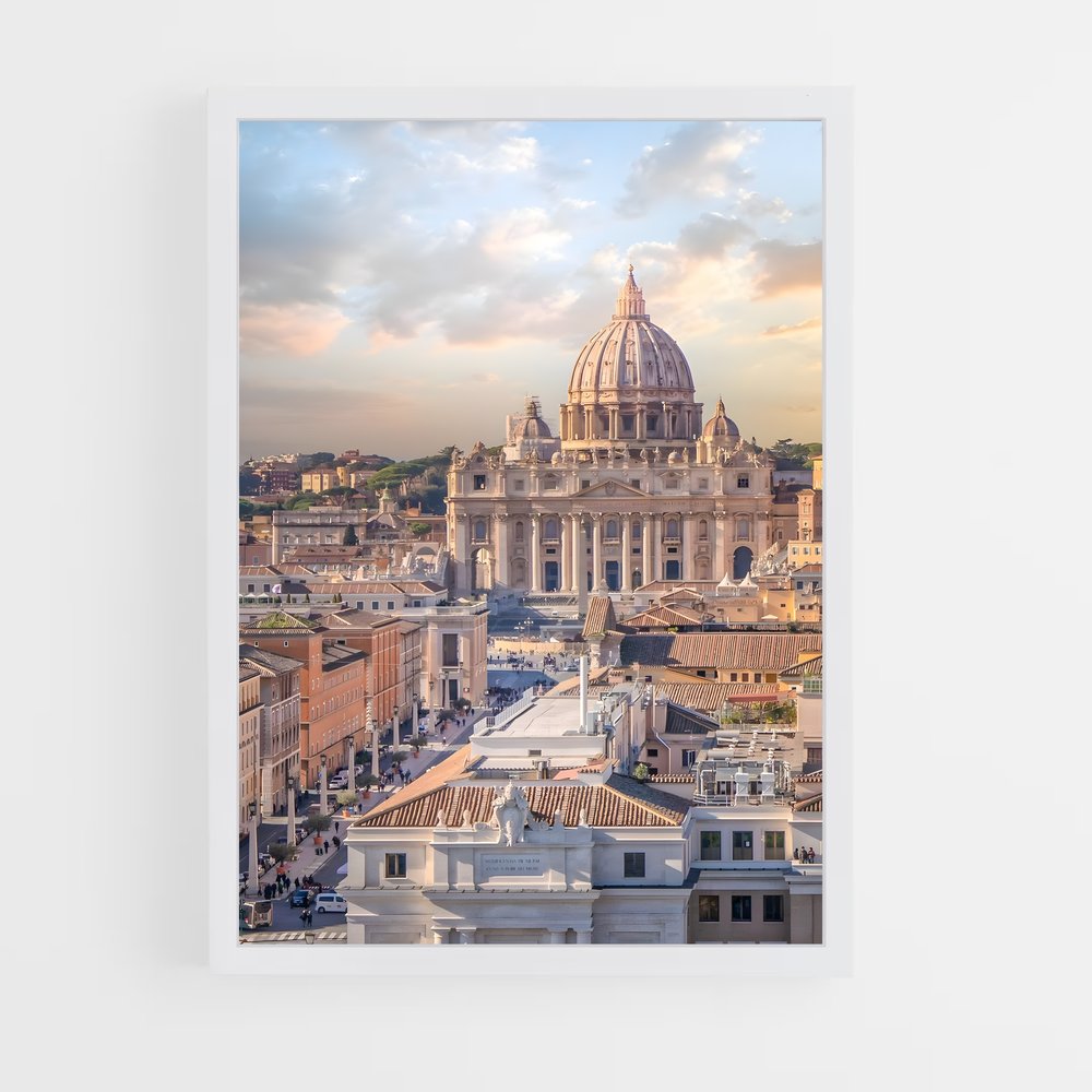 ap-sistine chapel-10 cadre Blanc