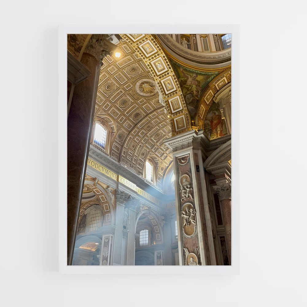 ap-sistine chapel-11 cadre Blanc