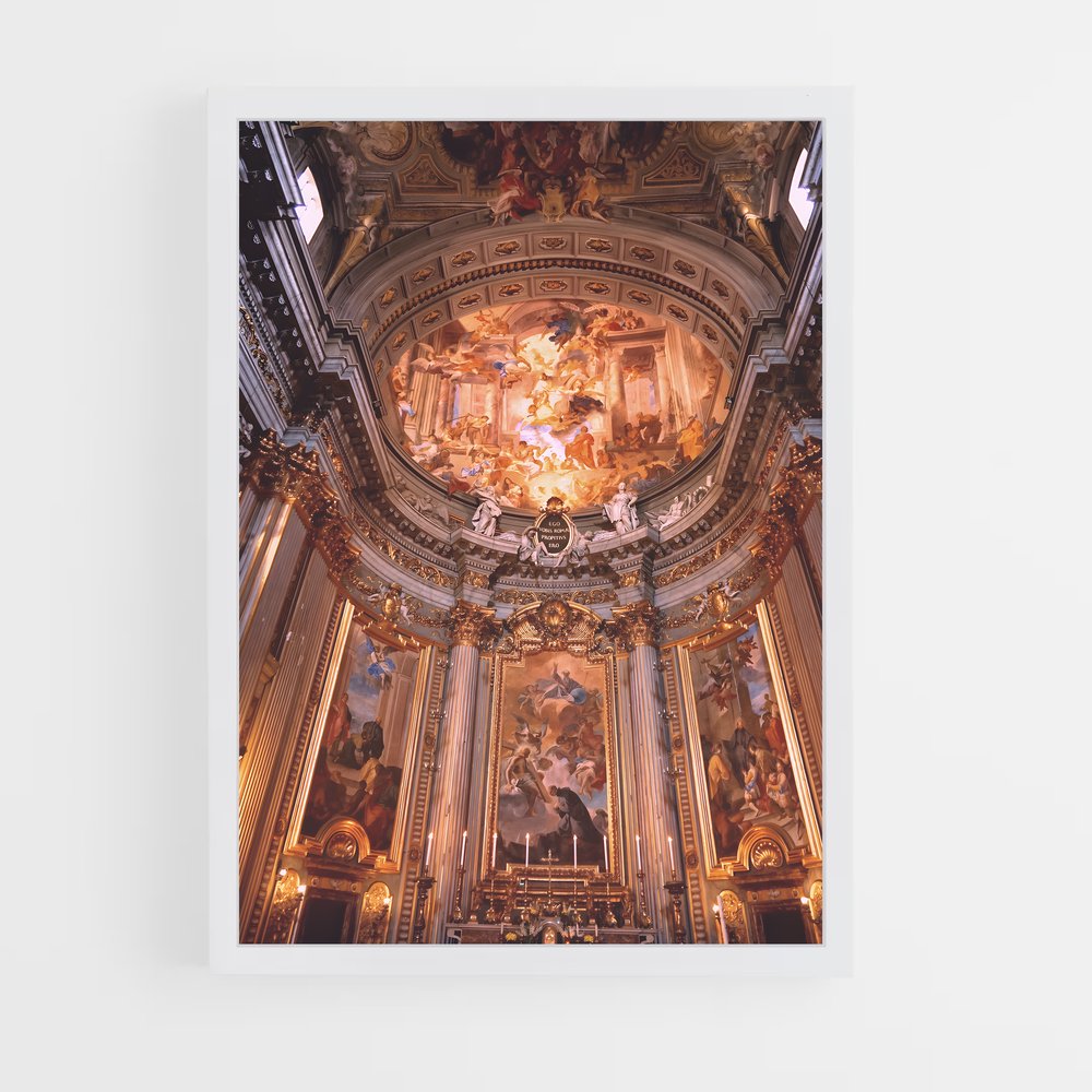 ap-sistine chapel-3 cadre Blanc