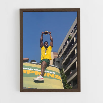 ap-siya kolisi-5 cadre Bois foncé