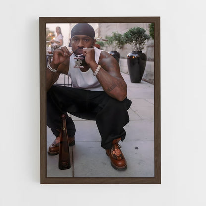 ap-skepta-3 cadre Bois foncé