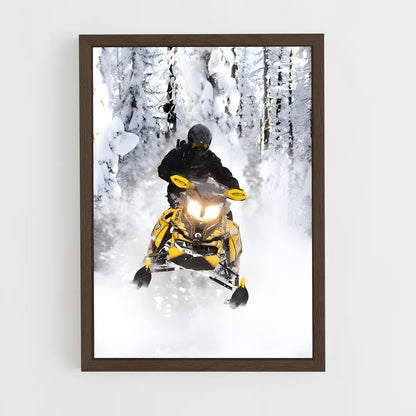 ap-ski-doo renegade-1 cadre Bois foncé