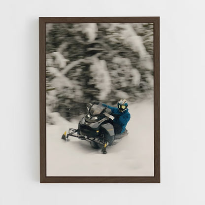 ap-ski-doo renegade-2 cadre Bois foncé