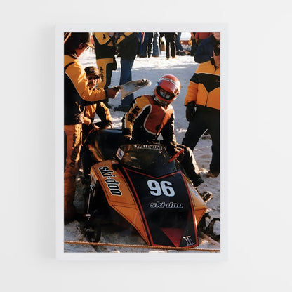 ap-ski-doo renegade-3 cadre Blanc