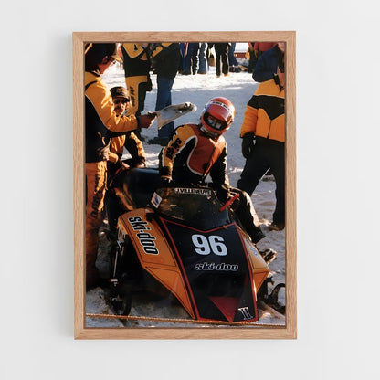 ap-ski-doo renegade-3 cadre Bois clair