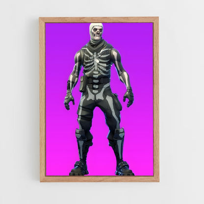 ap-skull trooper-2 cadre Bois clair