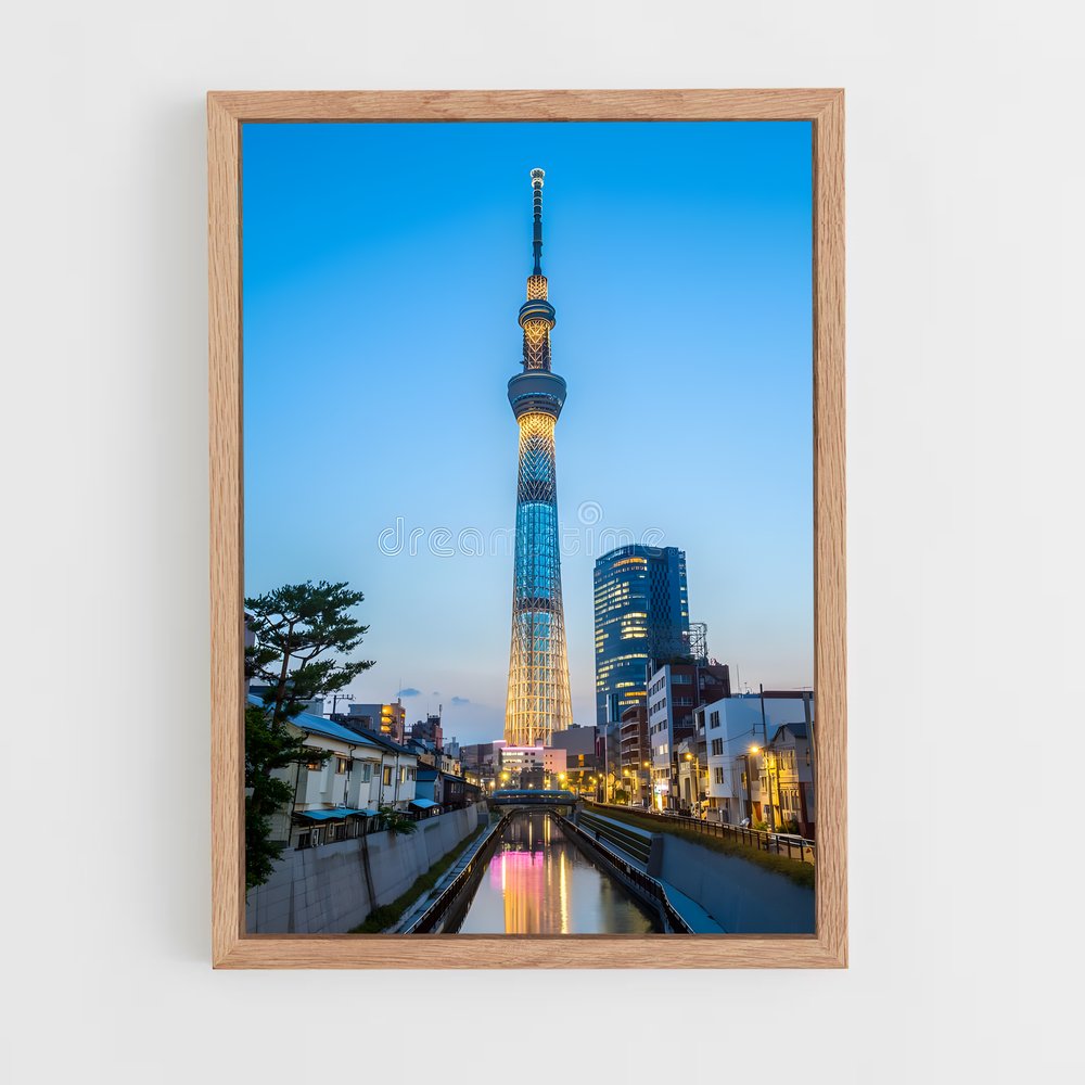 ap-skytree-1 cadre Bois clair